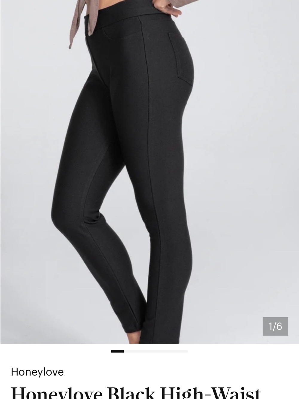 Honeylove High-Waist Sculpting Leggings New - Picture 4 of 5